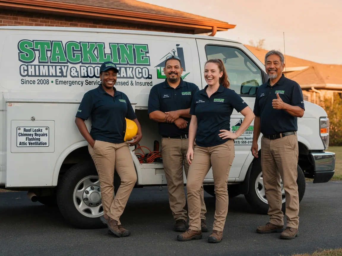 Chimney flashing repair company in Springville, IN